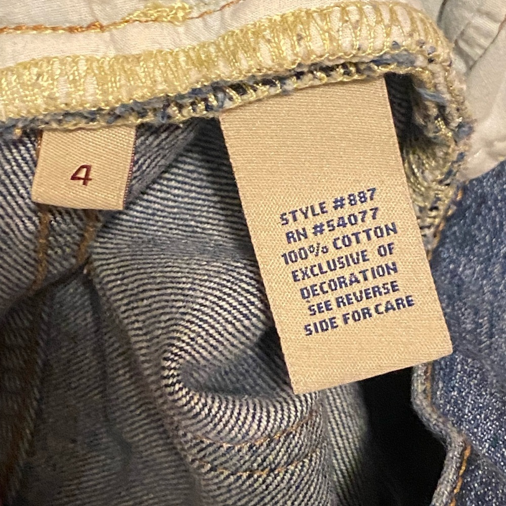 CAbi Artisan Patchwork Women’s Jeans Size 4 Ankle/Crop Length - Picture 11 of 14
